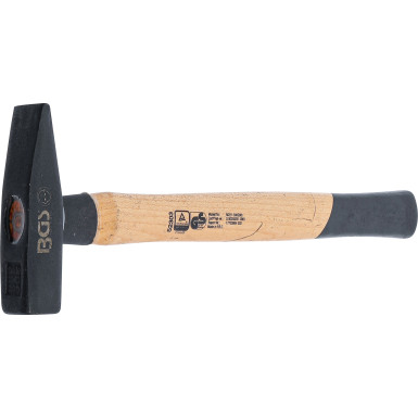 BGS Schlosserhammer | Hickory-Stiel | DIN 1041 | 300 g | 52303