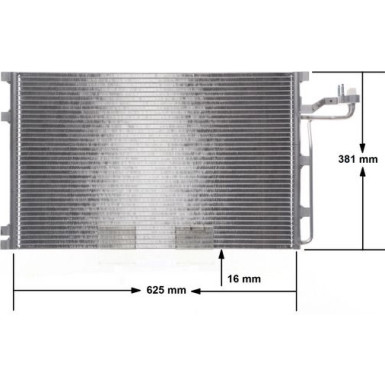 Kondensator, Klimaanlage | AC 551 001S