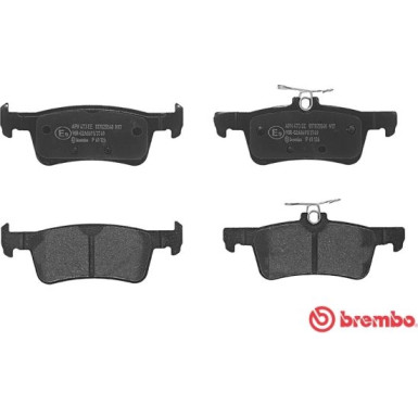 BREMBO Bremsklötze HA | PEUGEOT 308 13 | P 61 126