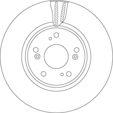 Bremsscheibe Honda P. Accord 03 | DF4432S