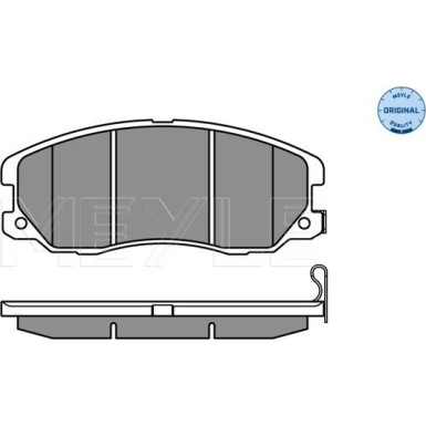 Bremsbelagsatz Opel P. Antara 06- Mit Sensor | 025 245 1016/W