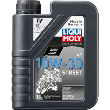 Liqui Moly Motorbike 4T 10W-30 Street 1 l | 2526 | 1L Dose Kunststoff