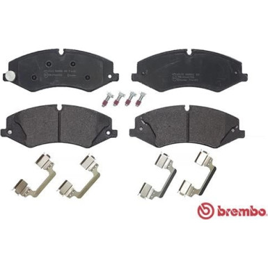 BREMBO Bremsklötze VA | LAND ROVER Discovery,RANGE ROVER Sport 05 | P 44 022