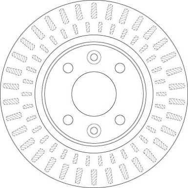 72 481 067 Bremsscheibe VA | DACIA Logan 13 | DF6534