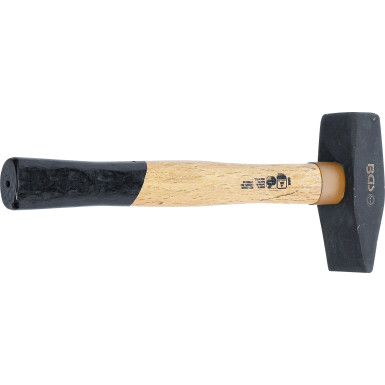 BGS Schlosserhammer | Holz-Stiel | DIN 1041 | 2000 g | 858