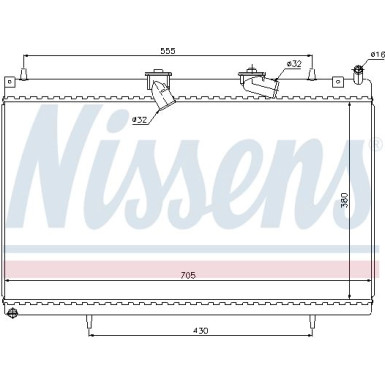 Wasserkühler PKW | PEUGEOT 407 2.7 HDI 05 | 63619