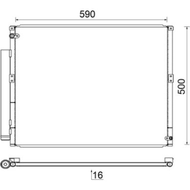 Kondensator, Klimaanlage | AC 836 000S