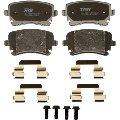 Bremsklötze HA | AUDI A4,A6,A8,VW T5 02 | GDB1516