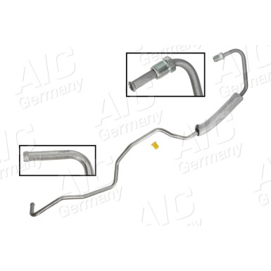 Hydraulikschlauch, Lenkung | TOYOTA Avensis 03 | 58496