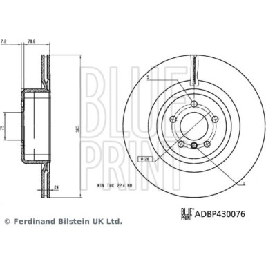 Bremsscheibe | ADBP430076