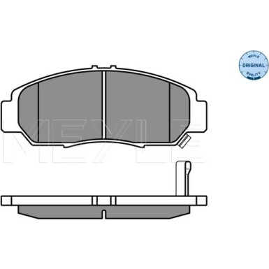 Bremsbelagsatz Honda P. Stream 01- Mit Sensor | 025 237 2916/W