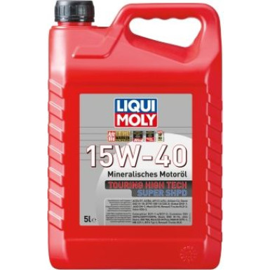 Liqui Moly Touring High Tech Super SHPD 15W-40 5 l | 1084 | 5L Kanister Kunststoff