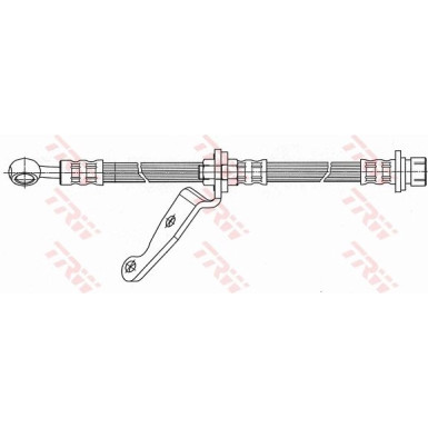 TRW Bremsschlauch | PHD508