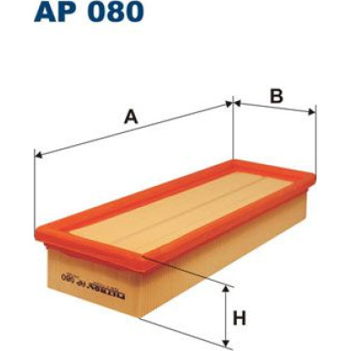 FILTRON Luftfilter | AP 080