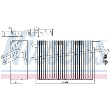 Verdampfer PKW | Mercedes E-Klasse 02 | 92344