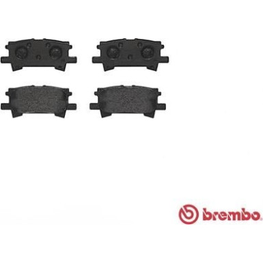 BREMBO Bremsklötze HA | LEXUS RX 03 | P 83 068