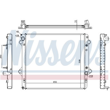 Wasserkühler PKW | Toyota Landcruiser J120 02 | 646804