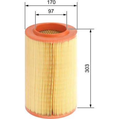 Luftfilter | FIAT | F 026 400 059