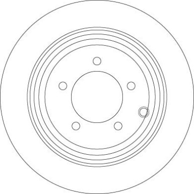 Bremsscheibe Chrysler T.Sebring 2.0Crd 07 | DF6326