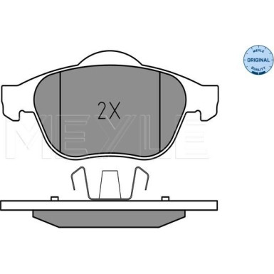 Bremsbelagsatz Renault P. Scenic 05- 1.9/2.0Dci/B | 025 245 3618