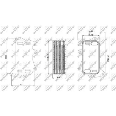 Ölkühler, Motor“L | 31283