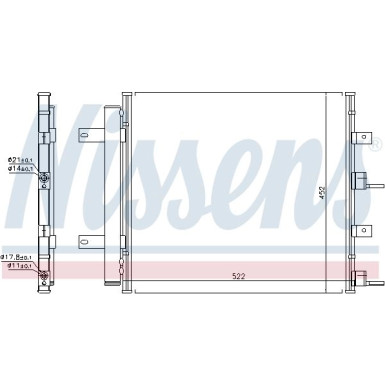 Kondensator PKW | JAGUAR XF 3.0I-4.2I 08 | 940117