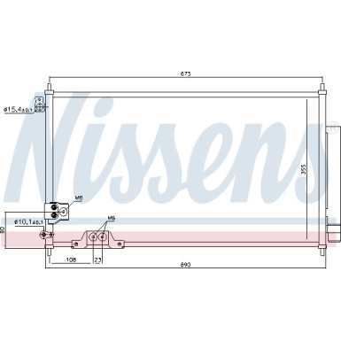 Kondensator PKW | HONDA Accord VIII 04 | 94788