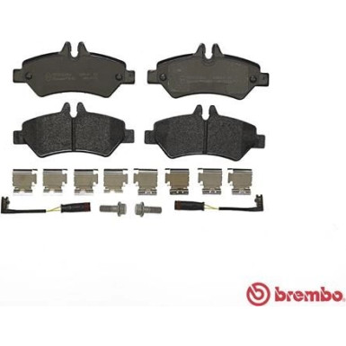 BREMBO Bremsklötze HA | MERCEDES Sprinter,VW LT 06 | P 50 084