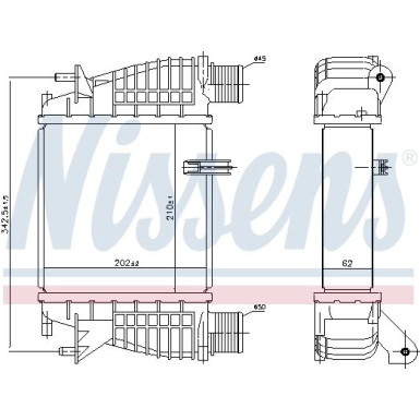 Ladeluftkühler PKW | RENAULT CLIO 05 | 96645