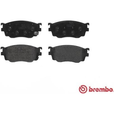 BREMBO Bremsklötze VA | MAZDA 626, Premacy 97-05 | P 49 026