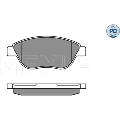 Bremsbelagsatz Fiat P. Stilo 1.8 16V/1.9D Mit Sensor | 025 237 0919/PD