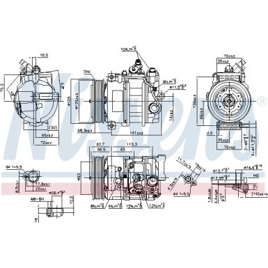 Kompressor PKW | MERCEDES C-Klasse W204 07 | 890322