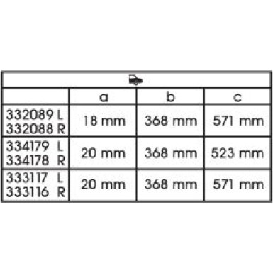 Stoßdämpfer | 334179