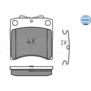 Bremsbelagsatz Vw P. T4 09/90 15 | 252065217