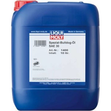 Liqui Moly Spezial Bulldog-Öl SAE 30 10 l | 1400 | 10L Kanister Kunststoff