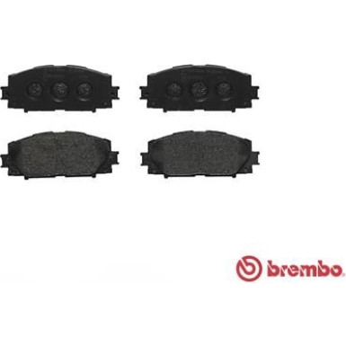 BREMBO Bremsklötze VA | LEXUS CT/TOYOTA Prius 09 | P 83 106