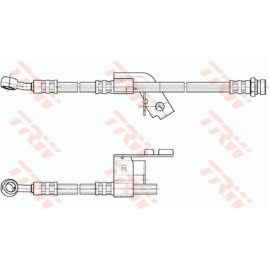 Bremsschlauch | HYUNDAI GETZ 1.5 CRDi GLS 05-09 | PHD957