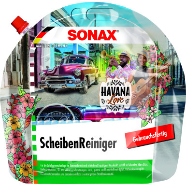 SONAX | ScheibenReiniger Fertigmischung Havana Love 3L | 03934410