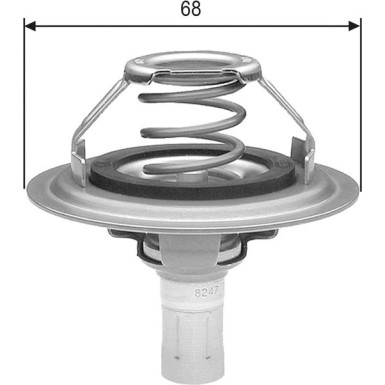 Gates Thermostat | PEUGEOT 406,605 2.1TD 96-04 | TH23080G1