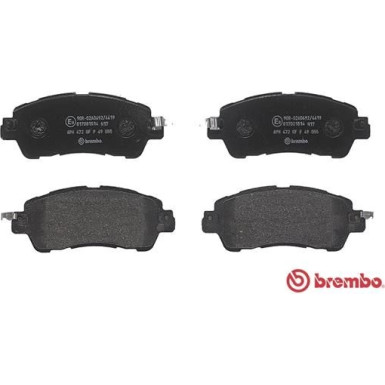 BREMBO Bremsklötze VA | MAZDA 2 14 | P 49 055