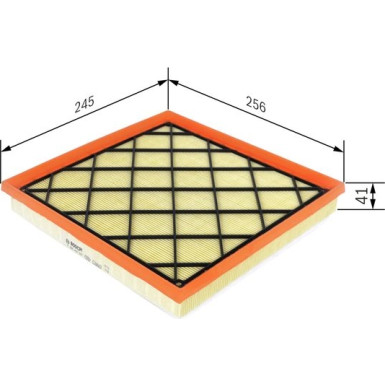 Luftfilter | CHEVROLET,OPEL | F 026 400 351