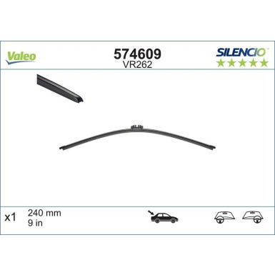 VM262 VALEO Silencio X.TRM HECK | Renault Clio IV | 574609