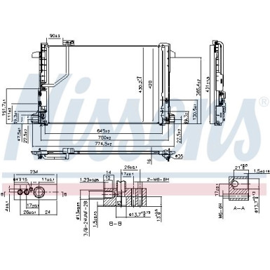 Kondensator PKW | MERCEDES C-Klasse W204 07 | 940035