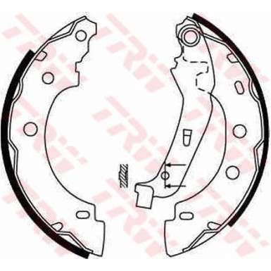 72 461 020 Bremsbacken | RENAULT Kangoo,NISSAN 97 | GS8650