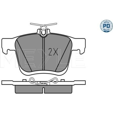 Bremsbelagsatz Vw T. Golf Vii 12-/A3 12 | 025 250 0816/PD