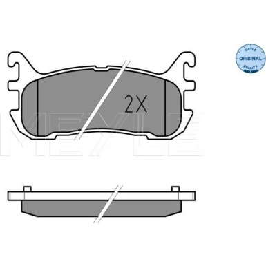 Bremsbelagsatz Mazda T. Mx-5 94- Mit Sensor | 025 233 8713/W