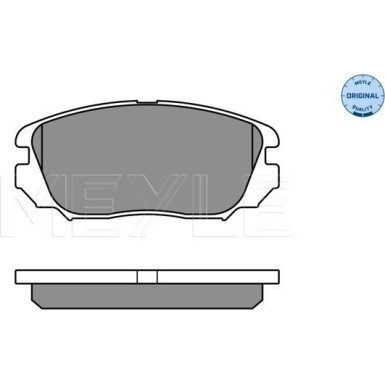 Bremsbelagsatz Opel P. Insignia 08- Mit Sensor | 025 244 1519/W