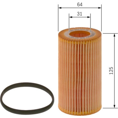 Ölfilter | VOLVO XC60,V70,V60,XC70,S60,V40,S80 | F 026 407 097