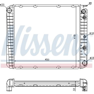 Wasserkühler PKW | VOLVO 240,245,740,760,940 | 65520A