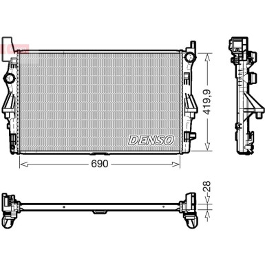 Denso | Motorkühler | DRM17113